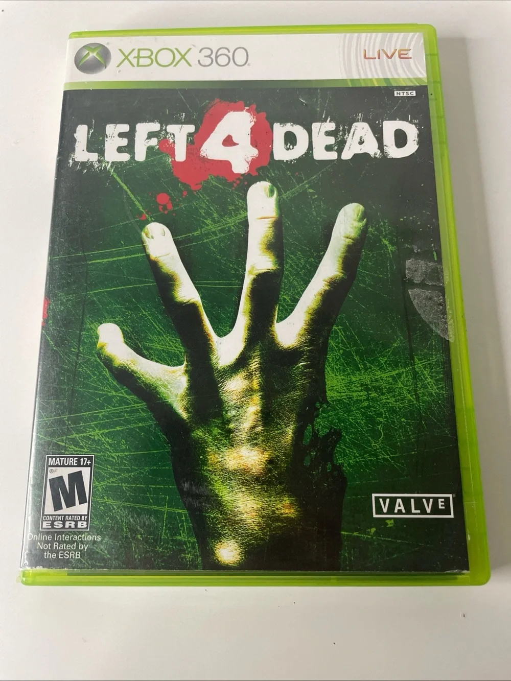 Left 4 Dead (Microsoft Xbox 360, 2008) Complete W/ Manual! CIB!